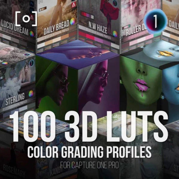 637 🎞️ Capture One Pro Master LUTs – 100 Color Profiles (Win & Mac)