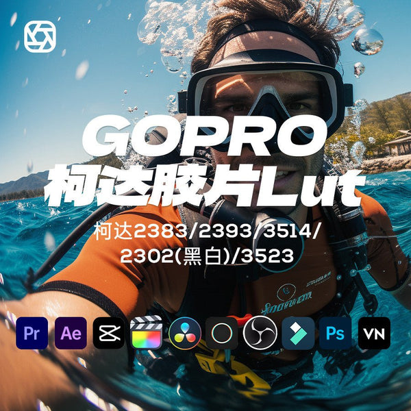 🎥 GoPro LUTs Kodak 2383 / 2393 | Retro Film Look for Protune & Rec.709 🎞️