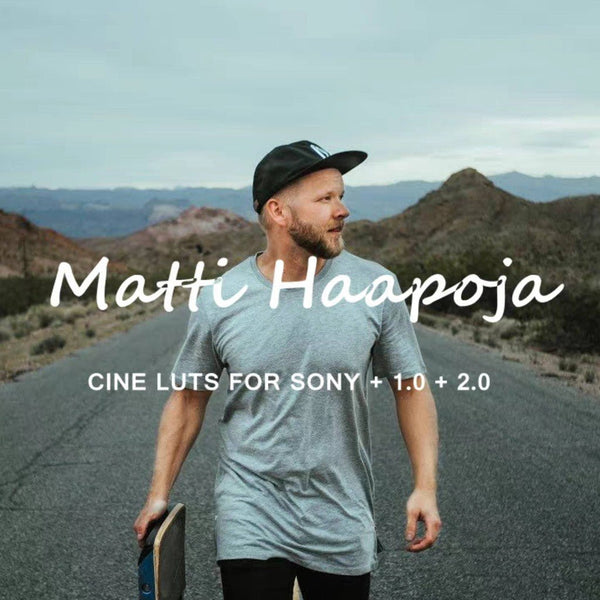 🎬 Matti Haapoja LUT Collection – Cinematic Creator Presets
