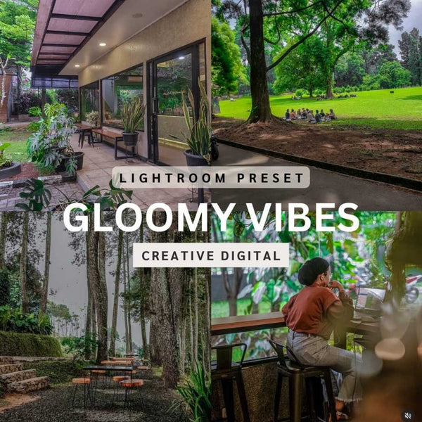 Preset Aesthetic | GLOOMY VIBES Preset | Lightroom
