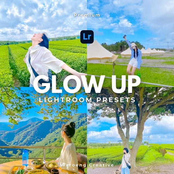 Presets Lightroom Glowing Up | Preset Glow Up | Lightroom Untuk iOS Android dan Desktop