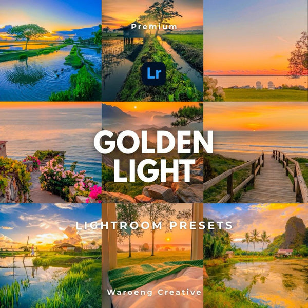Presets Lightroom Golden Light | Preset Golden Light | Lightroom Untuk iOS Android dan Desktop