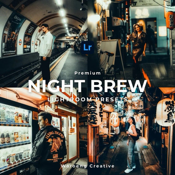 Presets Lightroom Night | Preset Night Brew | Lightroom untuk iOS Android dan Desktop