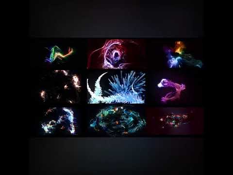 Visual Pack 🎬 | 4K VJ Video of Laser Particles, Nebula & Swirl 🌌✨ for Clubs, Bars & LED Stage 🎶