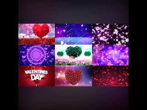 Visual Pack ๐ฌ | White Day & Qixi Couple Love Heart Visual | LED Bar Proposal Confession Background โจโค๏ธ๐