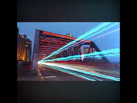 Visual Pack 🎬 | Futuristic Shanghai Smart City 🌆 5G Digital Life | LED Technology Background Video for VJ DJ Screen