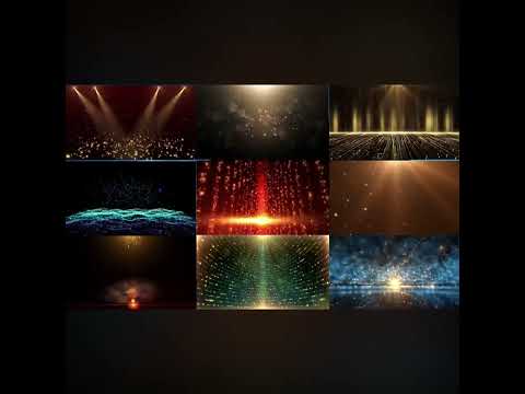 Visual Pack 🎬 | Dreamy Particle Rain & Starry Sky Background | Bar Stage Live LED Screen VJ Loop 4K ✨🌌💃🎶