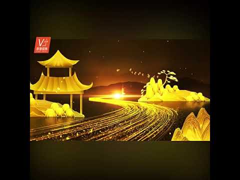 Visual Pack 🎬 | Golden Particles Mountains, Rivers & Wings | Bar Nightclub Stage LED Screen Background VJ Loop ✨