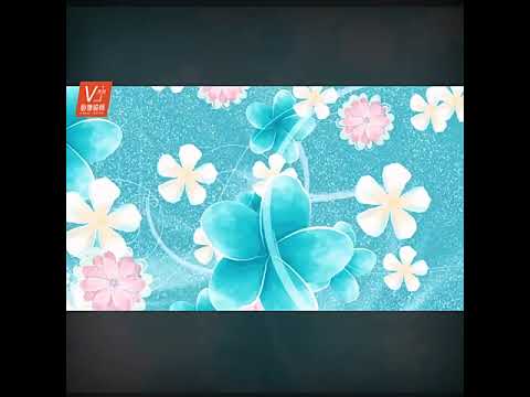 Visual Pack 🎬 | Elegant Watercolor Floral Dream | Singing & Dance Performance LED Screen VJ Video Background 🌸✨
