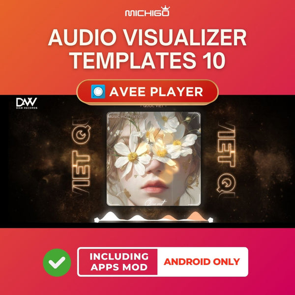 🔥Audio Visualizer Premium Template 10 - AVEE Player | Vietnam NHẠC Remix Style🔥