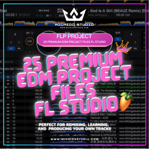 ⚡FL STUDIO | 25 Premium EDM Project Files FL Studio