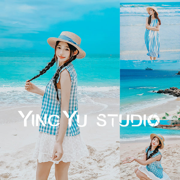 📸 Summer Beach Landscape - Lightroom Preset (Seaside, FCPX, Mobile, PR, PS, Capcut)