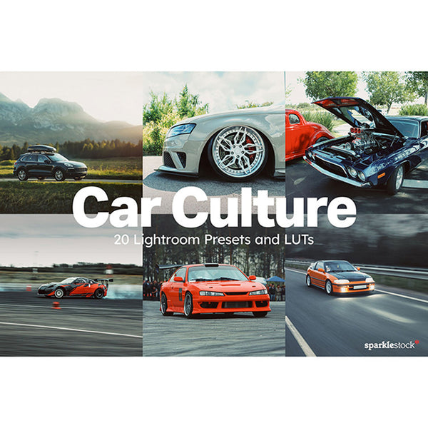 ๐ Auto Culture LUT Pack โ 200 LUT + 120 XMP Urban/Car/City Lightroom Filters