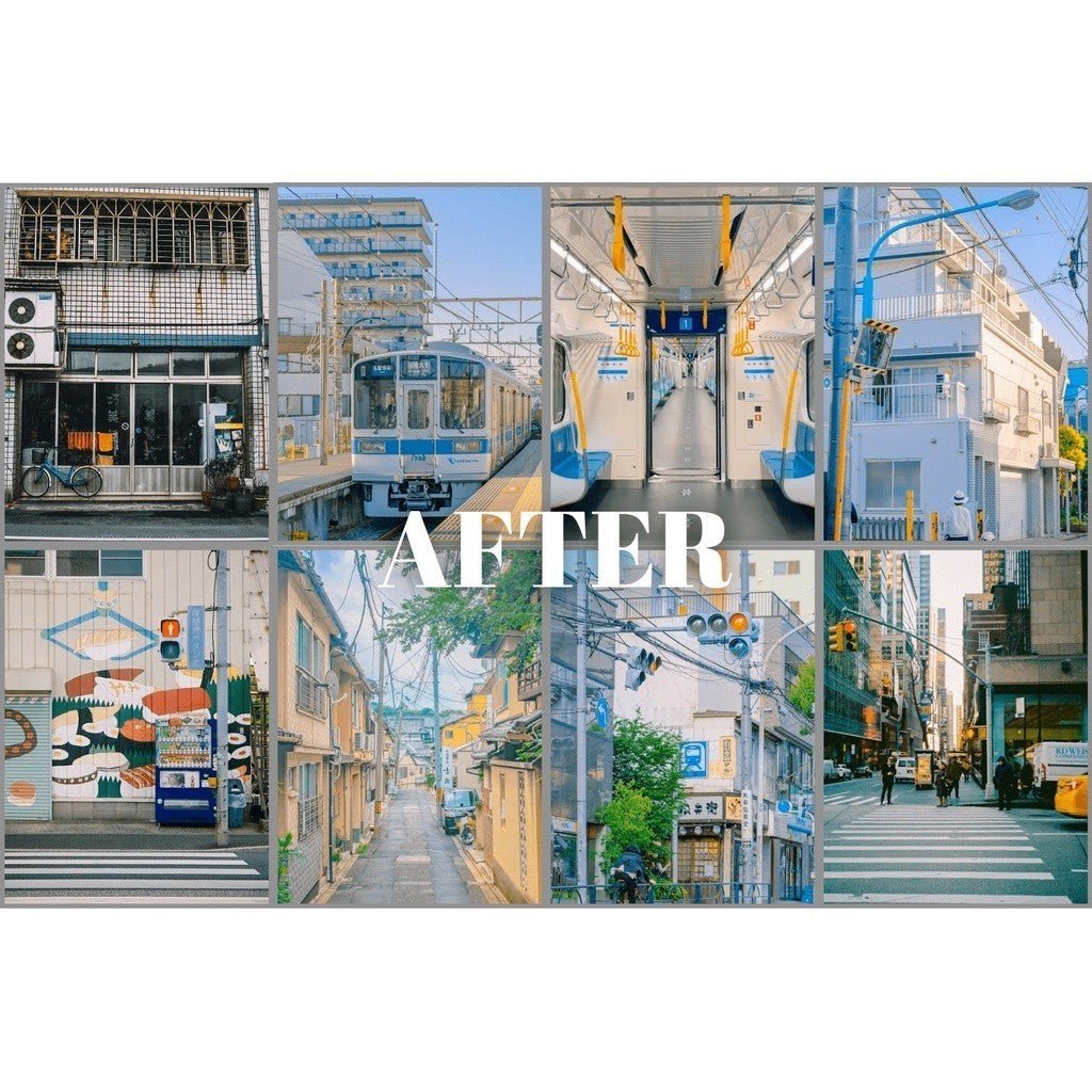 10 Fuji Film Preset Lightroom & LUTs Video Filter (IOS/Android) Mobile and Dekstop - MICHIGO STUDIO
