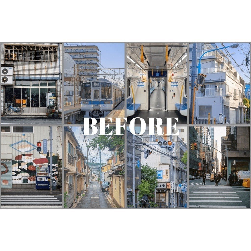 10 Fuji Film Preset Lightroom & LUTs Video Filter (IOS/Android) Mobile and Dekstop[ MICHIGO STUDIO ] - MICHIGO STUDIO