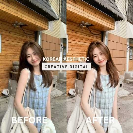 10 PRESET AESTHETIC | KOREAN PRESET | LIGHTROOM[ MICHIGO STUDIO ] - MICHIGO STUDIO