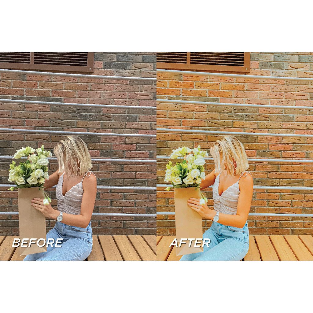 15 Sun Kissed Preset Lightroom & Video Filter LUTS Mobile (Android/IOS) & Dekstop - MICHIGO STUDIO