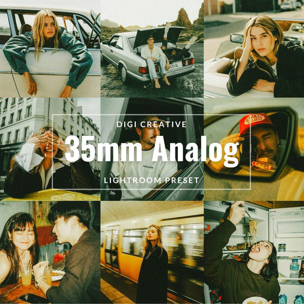 30 PRESET 35mm Analog Film | Lightroom Preset