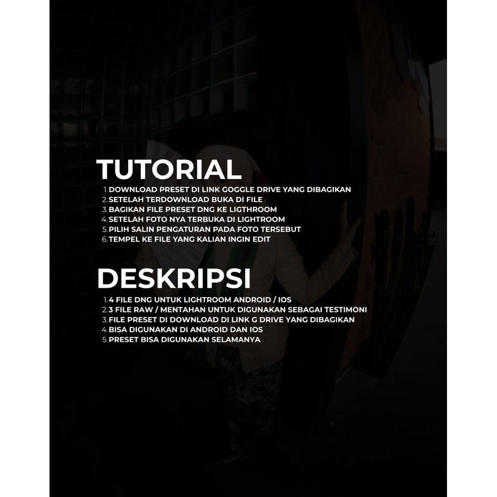 4 Premium Preset | SELARAS PRESET | Lightroom[ MICHIGO STUDIO ] - MICHIGO STUDIO