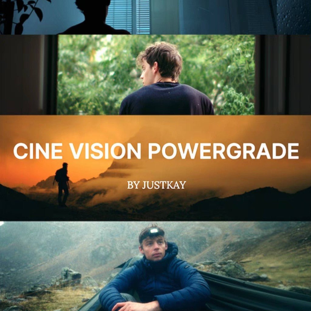 635 🎞️ Cine Vision Film LUTs + Powergrades for Davinci Resolve - MICHIGO STUDIO