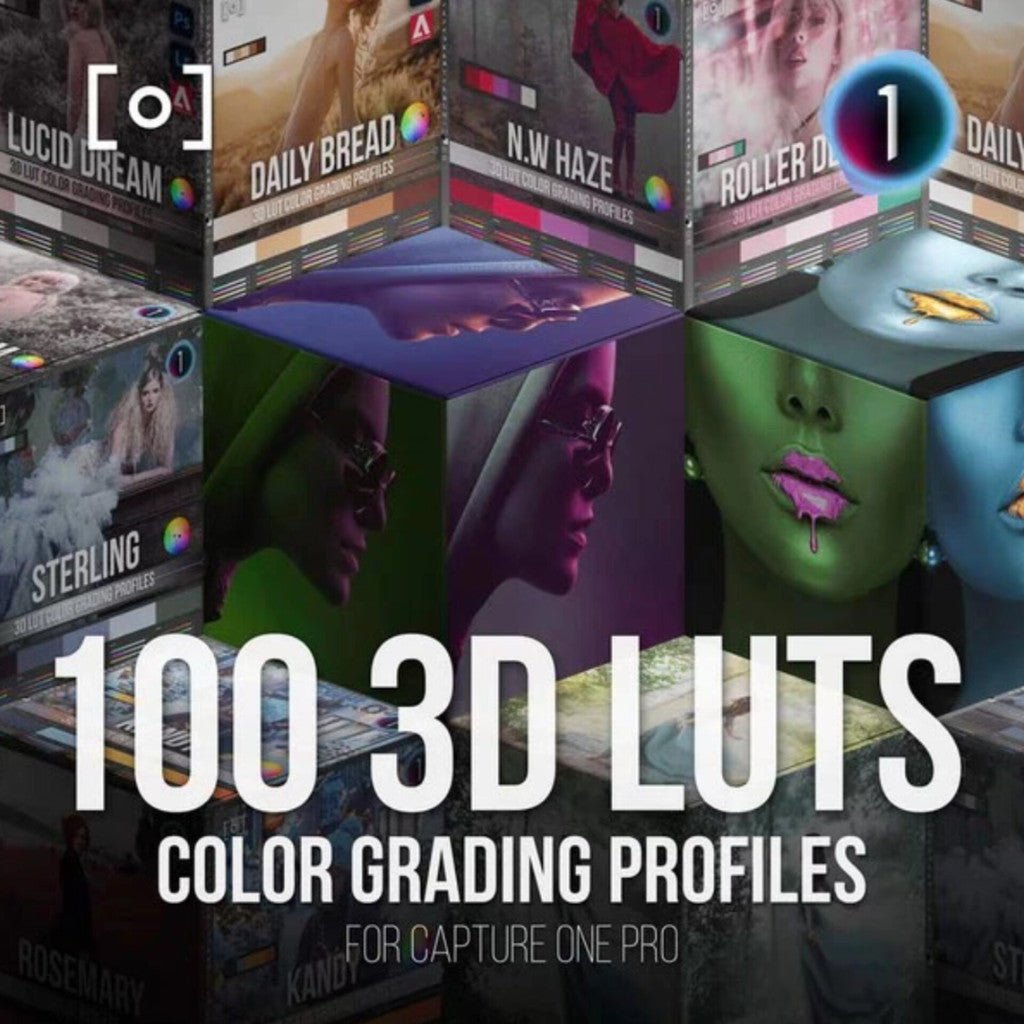 637 🎞️ Capture One Pro Master LUTs – 100 Color Profiles (Win & Mac) [ MICHIGO STUDIO ] - MICHIGO STUDIO