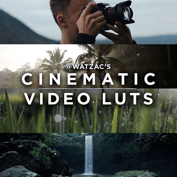 🎬 66 CUBE WATZAC Zac Watson LUT Video Color Preset Pack 🎨 6743