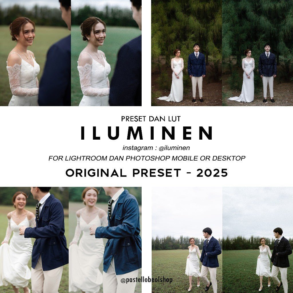 697 🎨 Preset + LUT – ILUMINEN Original Best Seller for Lightroom,Photoshop, Premiere & DaVinci - MICHIGO STUDIO