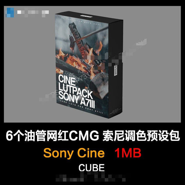 🎬 6x YouTuber CINE LUT Pack – Sony A7III / A6300 / A6500 🎥 Film-Style Color Presets