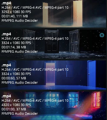 Premium Mystic Portal Visuals: Aesthetic Smoky Window Light & Shadow. High-End Livehouse Background, Cinematic Foggy VJ Loop & Mysterious Doorway LED Asset. 🌫️🚪🪟✨💎
