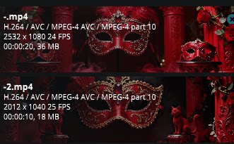 Mystical Red Masquerade Ball VJ Visuals 🎭 Elegant Rose, Cat Silhouette & Gemstones | Smoky Stone Pillars Background for Livehouse & Luxury Events ✨
