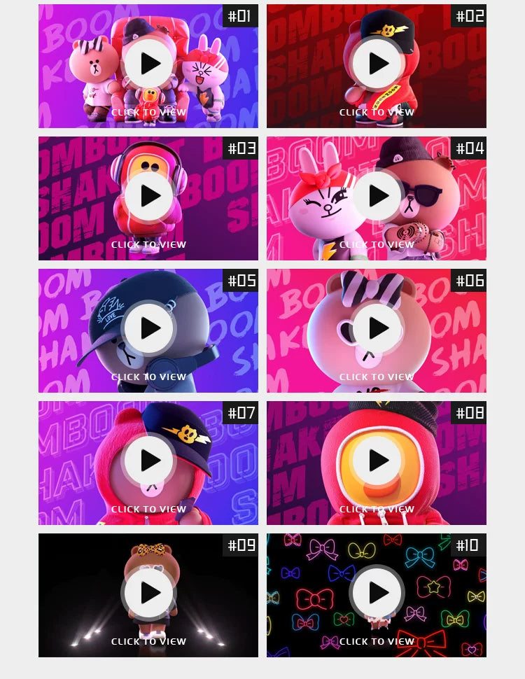 Visual Pack 🎬 | 3D Cartoon Brown Bear Animation | Dynamic Bounce Bar VJ LED Screen Video Background 🐻🔥