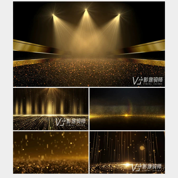 Visual Pack 🎬 | Dreamy Particle Rain & Starry Sky Background | Bar Stage Live LED Screen VJ Loop 4K ✨🌌💃🎶