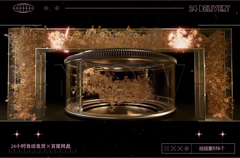 VISUAL | 🌸 Livehouse, beautiful dreamy flowers & forest, stage, restaurant performance, large screen background, VJ video material - MICHIGO STUDIO