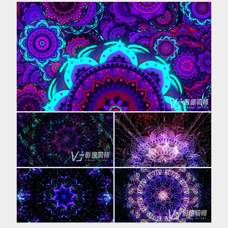 Visual Pack 🎬 | Colorful Exotic Ethnic Dance & Song Visual | LED KTV & Bar Live Stage VJ Loop ✨🌺🎶