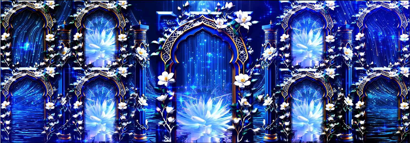 VISUAL | 🏛️ Exotic divine architecture, grand scenes, dance gala, ethnic performances, LED large screen, stage background video - MICHIGO STUDIO