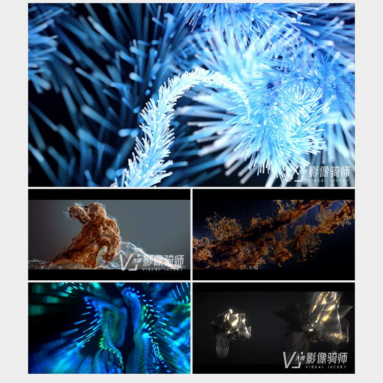 Visual Pack 🎬 | 4K VJ Video of Laser Particles, Nebula & Swirl 🌌✨ for Clubs, Bars & LED Stage 🎶