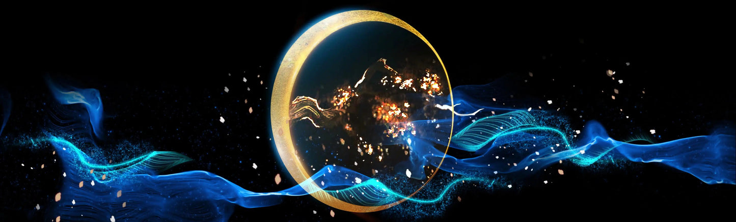 Modern Chinese Ink Landscape & Screen LED Background | Guochao Aesthetic VJ Material | Livehouse Stage Visuals | Professional Dance Room Digital Video Assets 🏯🖌️✨