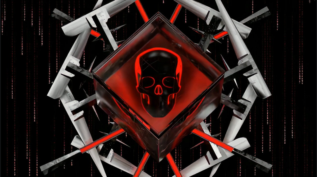 VISUAL | 💀 Dark skull-style KTV & bar DJ intro, LED screen stage background, VJ loop video material - MICHIGO STUDIO