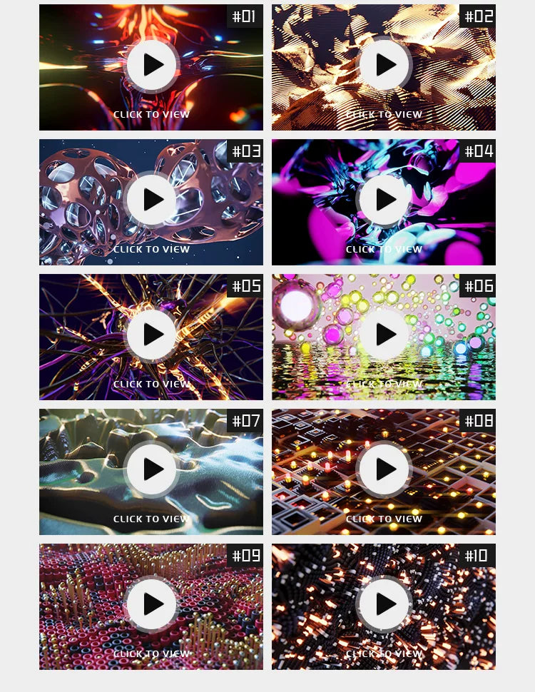 Visual Pack 🎬 | 3D Cool Liquid Metal Visual | LED Nightclub Band Live Stage VJ Loop 4K ✨⚙️🔥