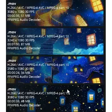 Premium Surreal Dreamscape: Aesthetic Starry Sky, Floating Windows & Infinite Stairway. High-Quality VJ Loop for Livehouse & Immersive Dreamy Stage LED Displays. ✨🌌🪟🪜
