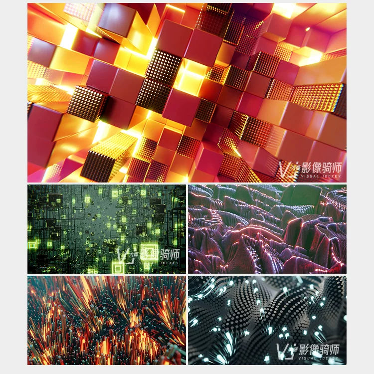 Visual Pack 🎬 | 3D Cool Liquid Metal Visual | LED Nightclub Band Live Stage VJ Loop 4K ✨⚙️🔥