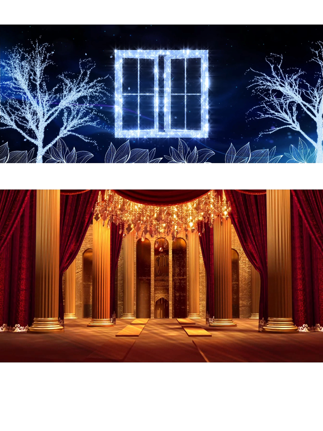 Premium Palace Window Visuals: Aesthetic Cinematic Particles. High-End Livehouse Background, Luxury Architectural VJ Loop & Elegant Stage Motion Graphics. 🏛️🪟✨🌌💎