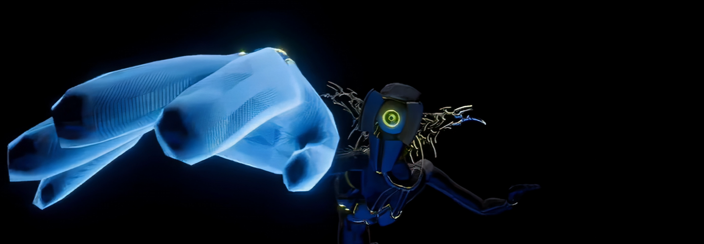 🌌 International Naked-Eye 3D – Mechanical Tech Characters Animation | Holographic Projection LED Screen VJ Visual - MICHIGO STUDIO
