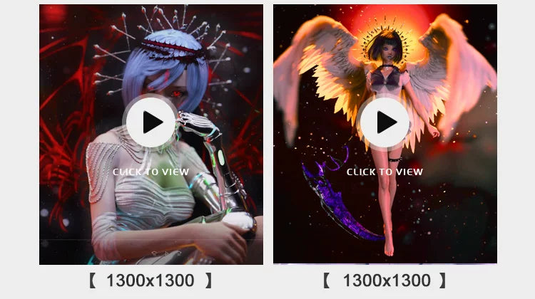 Visual Pack 🎬 | 3D Cute Anime Girl Vertical MAD Edit | VJ Short CG Animation LED Screen Background 🎀✨