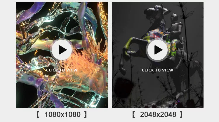 Visual Pack 🎬 | 3D Vertical Sci-Fi Abstract Tech Visual Effects | Creative Seamless LED Background VJ Loop for Stage DJ