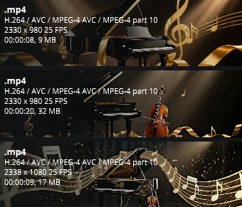 Premium Golden Piano & Violin Assets: 3D Intertwined Musical Notes & Sheet Music Staff | Elegant Cinematic Live House Backgrounds for Music Creators 🎹🎻✨ Gold Glow