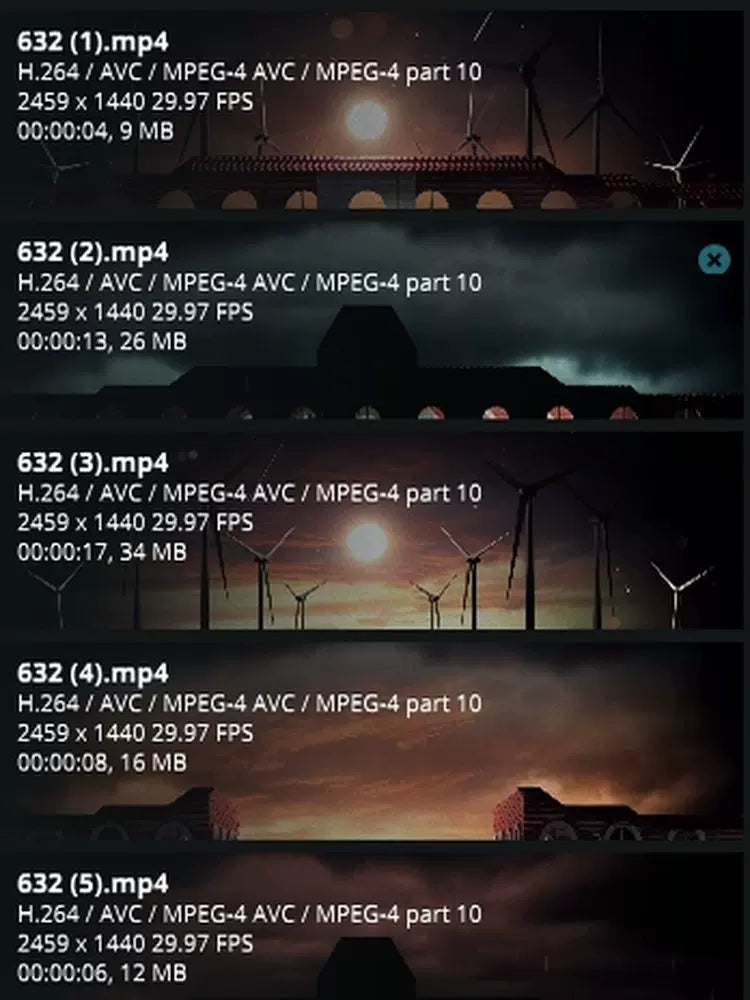 Premium Sunset & Windmill VJ Loops: Aesthetic Architecture LED Big Screen Backgrounds | Cinematic Stage Visuals for Live House, Bars & Event Performances 🌅🎡