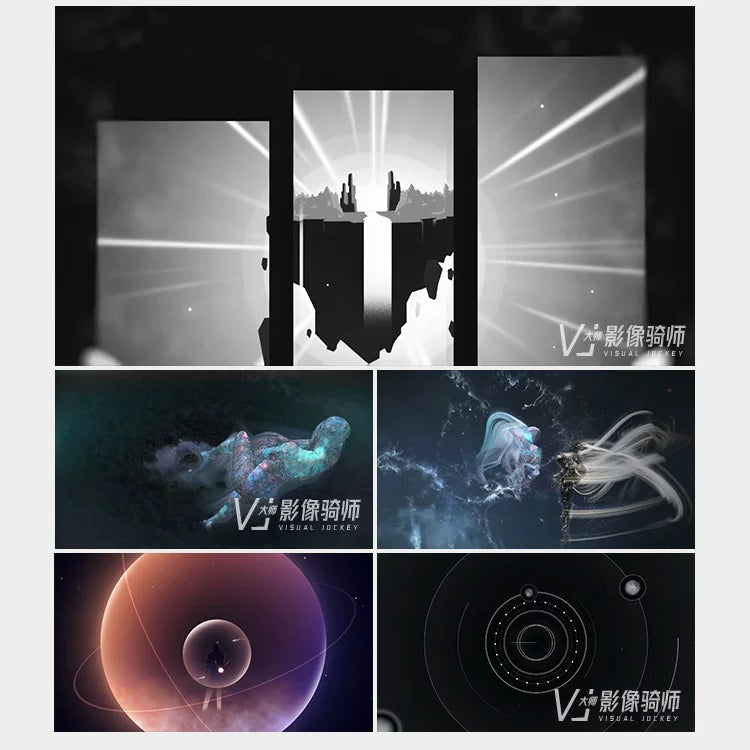 Visual Pack 🎬 | Rhythmic Cartoon Dance Visual | LED Stage Background VJ Loop ✨🎨💃