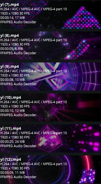 Premium Retro Neon Pulse: Dynamic Geometric Shapes & Vibrant Grid Background. High-Impact VJ Loop for Livehouse, Bars & High-Energy Nightclub LED Displays. ⚡🌈🌀💎