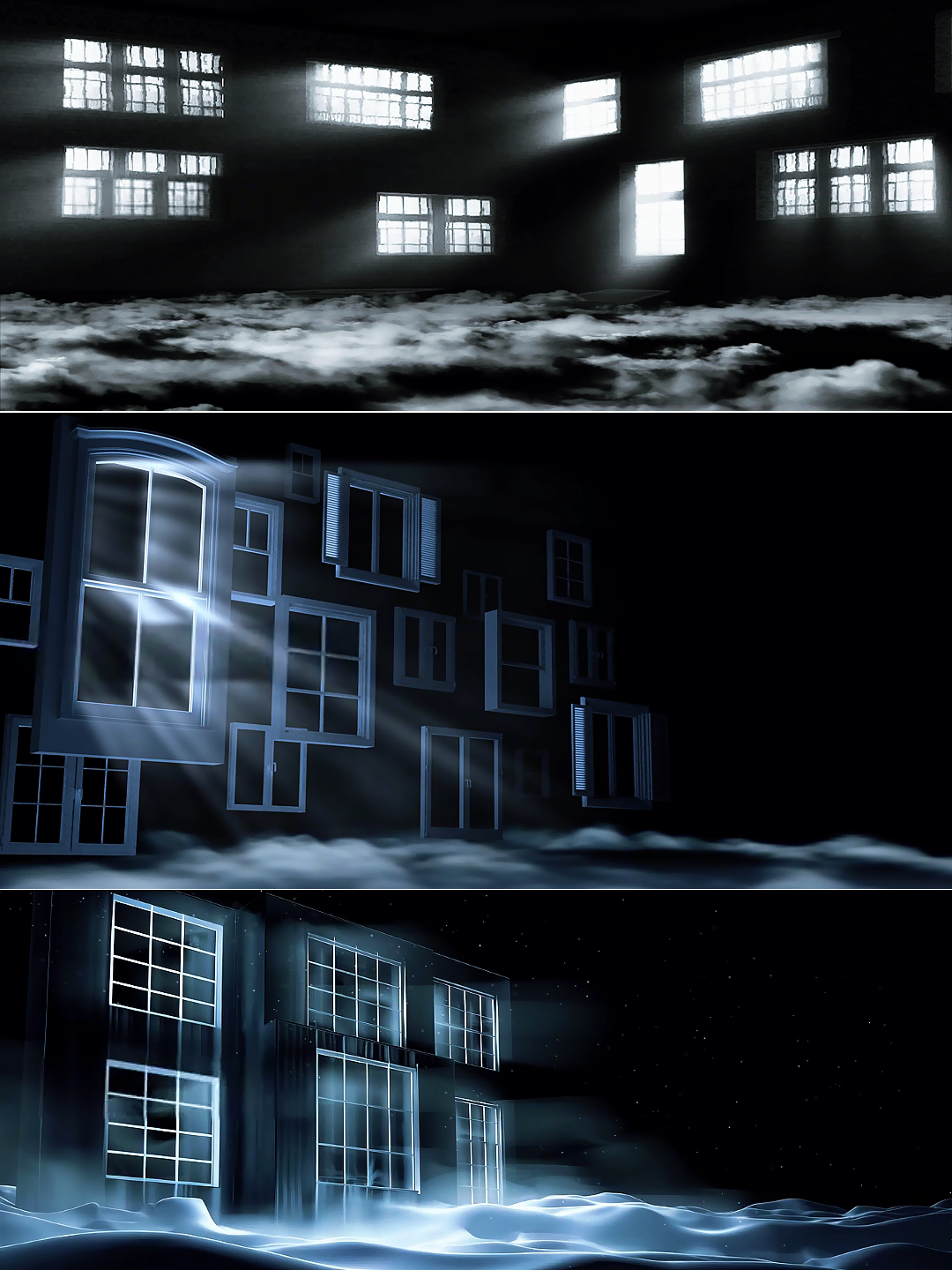 Premium Palace Window Visuals: Aesthetic Cinematic Particles. High-End Livehouse Background, Luxury Architectural VJ Loop & Elegant Stage Motion Graphics. 🏛️🪟✨🌌💎